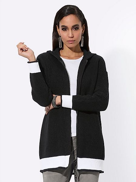 creation L Strickjacke Kapuzenstrickjacke . günstig online kaufen