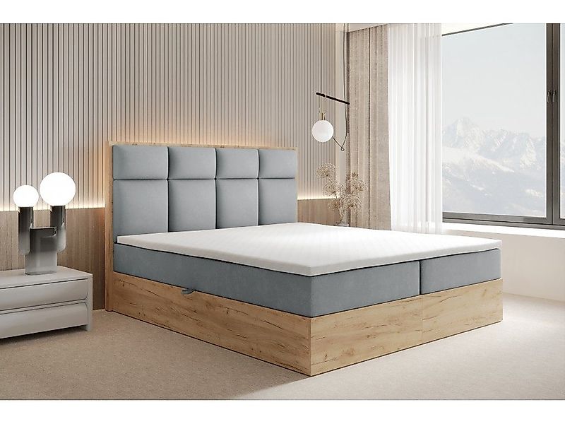 TRADA Boxspringbett SELVA 160x200 - Taschenmatratze günstig online kaufen