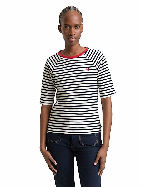 TOM TAILOR Denim T-Shirt mit Print günstig online kaufen