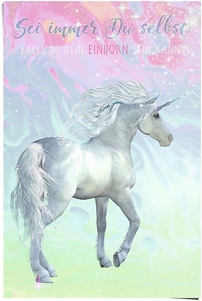 Reinders Poster "Einhorn", (1 St.) günstig online kaufen