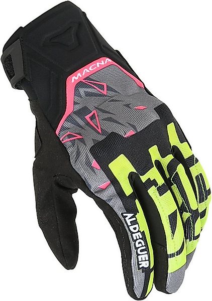 Macna Motorradhandschuhe Recon 2.0 Neon Motorrad Handschuhe kurze Stulpe günstig online kaufen