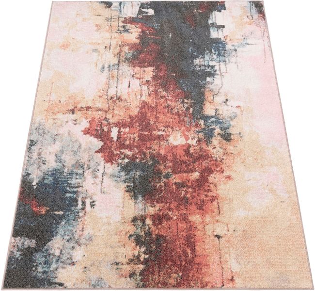 Paco Home Teppich "Ryan 934" rechteckig 12 mm Höhe Kurzflor, modernes abstr günstig online kaufen