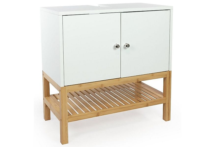 osoltus Badregal osoltus Unterschrank Waschbeckenunterschrank Osaka Bambus günstig online kaufen
