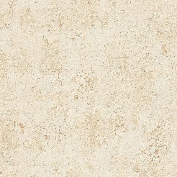 PROFHOME 388237-GU Spachtel Putz Tapete Struktur Matt Elfenbein Beige 0,53 günstig online kaufen