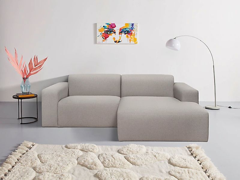 OTTO home Ecksofa »Koa, 228 cm, L-Form, Modulsofa in Cord, Chenille, Strukt günstig online kaufen