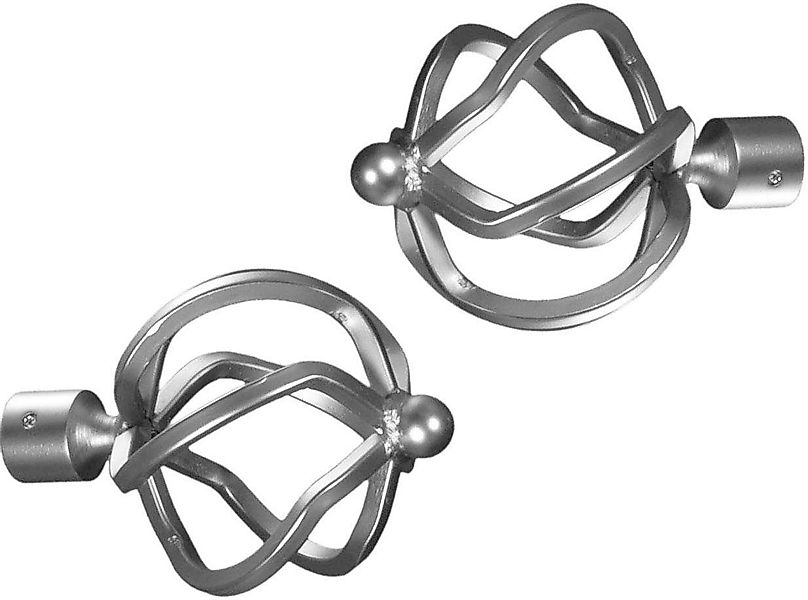 Liedeco Gardinenstangen-Endstück Helena, Gardinen, (Set, 2-St), günstig online kaufen