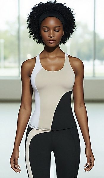 Bas Bleu Sporttop mit Kontrastdesign, Fitness-Top günstig online kaufen