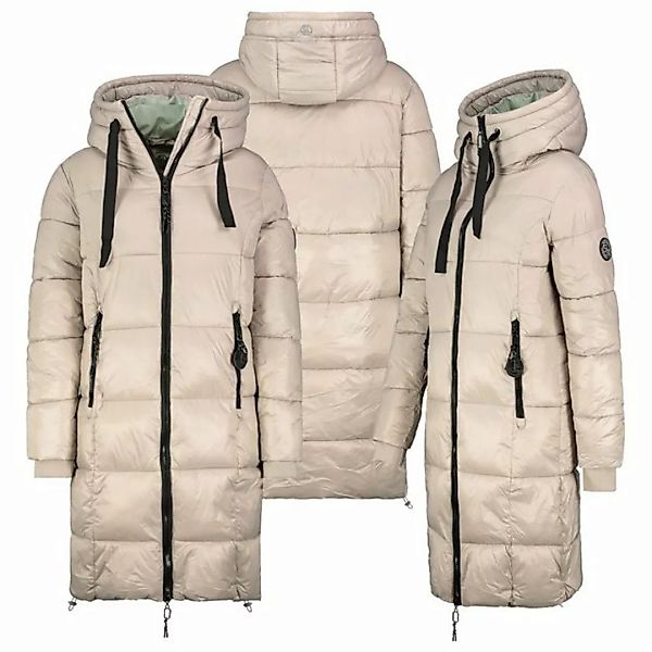 SUBLEVEL Steppjacke Damen Lange Stepp Mantel Winter Jacke Warm Mantel Stepp günstig online kaufen