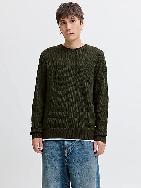 Jack & Jones Rundhalspullover JJEGLOBE KNIT günstig online kaufen