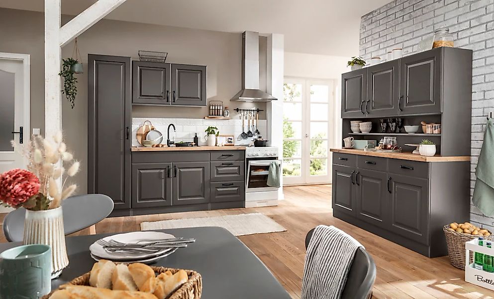 wiho Küchen Spülenschrank "Erla, TOPSELLER" 100 cm breit mit Kassettenfront günstig online kaufen