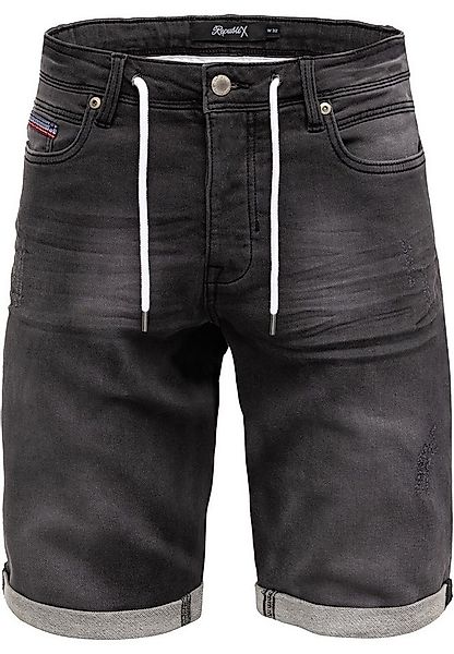 REPUBLIX Jeansshorts JACE Herren Bermuda Jeans Short Hose Regular Fit günstig online kaufen