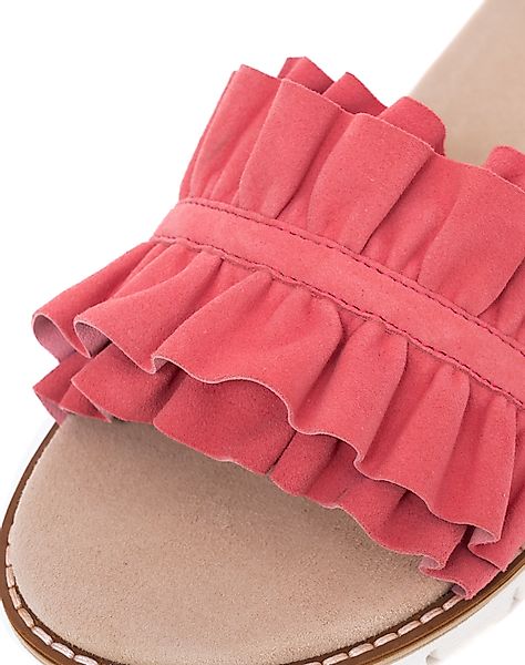 Ara Pantolette "KENT", Slides, Flats, Sandale mit geraffter Bandage günstig online kaufen