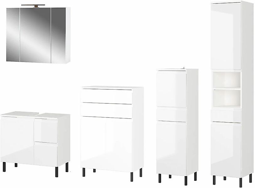 GERMANIA Badmöbel-Set "Scantic" 5 Stk. tlg. günstig online kaufen