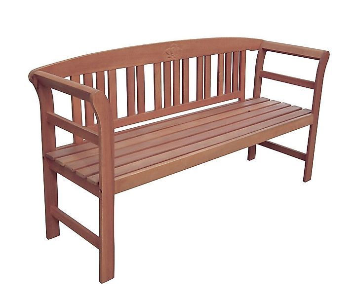 Spetebo Gartenbank Eukalyptus Gartenbank HARLAND mit günstig online kaufen
