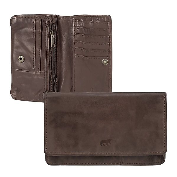 Bear Design Geldbörse "Emma" knautschiges Leder günstig online kaufen