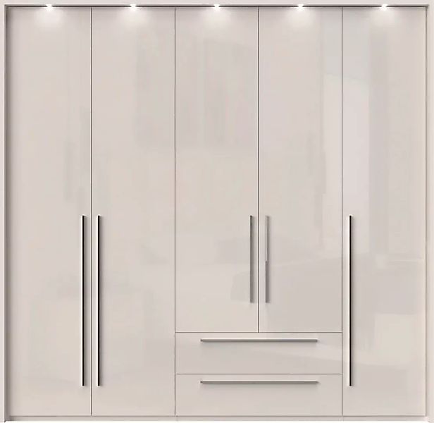 Places of Style Drehtürenschrank "Piano, inklusive Rahmen und Beleuchtung, günstig online kaufen