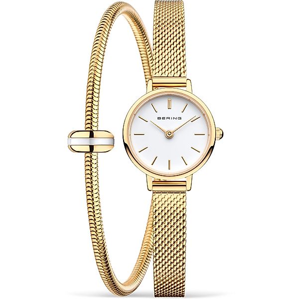 Bering Quarzuhr Bering Classic gold glänzend günstig online kaufen