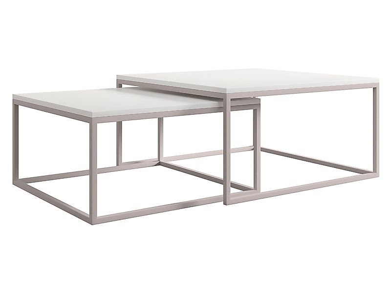 MIRJAN24 Couchtisch Dual Cashmere (2er-Set), Cashmere günstig online kaufen