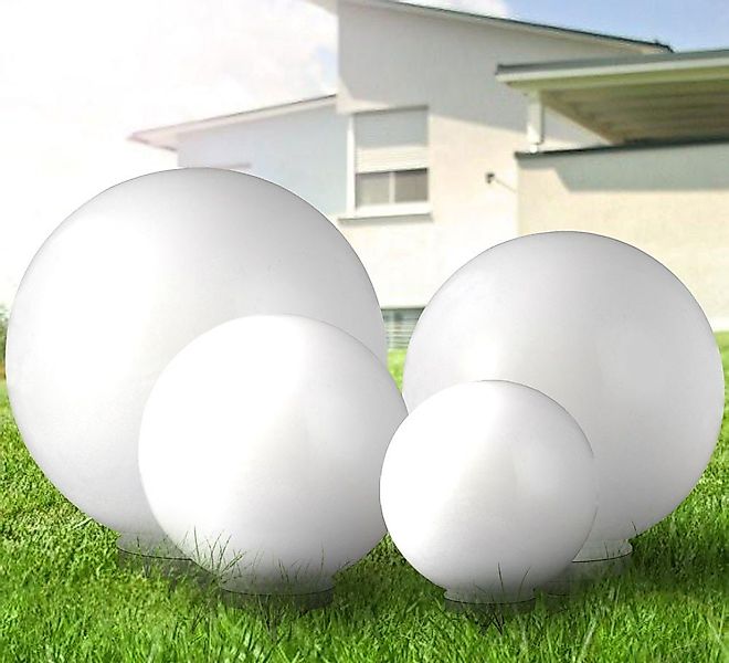 etc-shop LED Gartenleuchte, LED-Leuchtmittel fest verbaut, 4er Set Outdoor günstig online kaufen