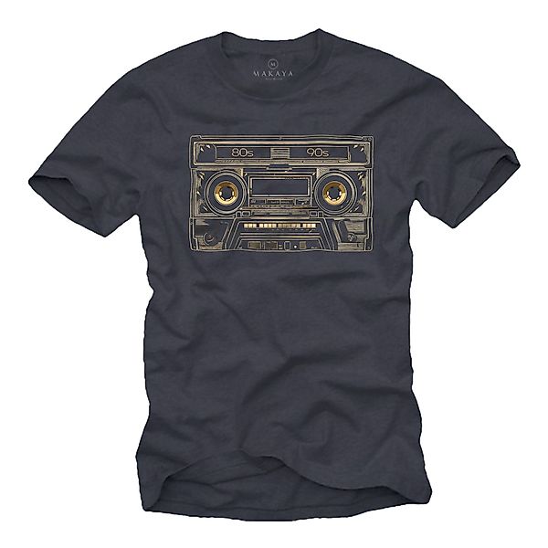 MAKAYA T-Shirt für Jugendliche Retro Motiv günstig online kaufen