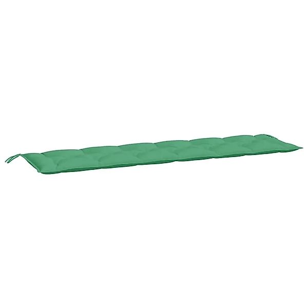 vidaXL Gartenbank-Auflage Grün 200x50x7 cm Oxford-Gewebe 361645 günstig online kaufen