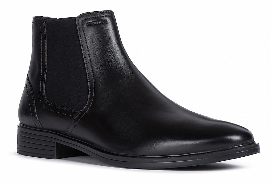 Geox Chelseaboots "U GLADWIN", Stiefelette mit Gummizug und Blockabsatz günstig online kaufen