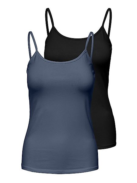 ONLY Spaghettitop ONLLOVE – Spaghettitops im Doppelpack mit elastischem Tra günstig online kaufen