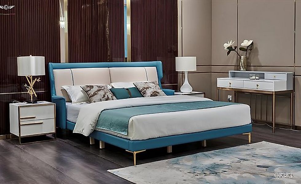JVmoebel Bett Bett Klassisch Polsterbett Luxus Doppel Schlafzimmer Designbe günstig online kaufen