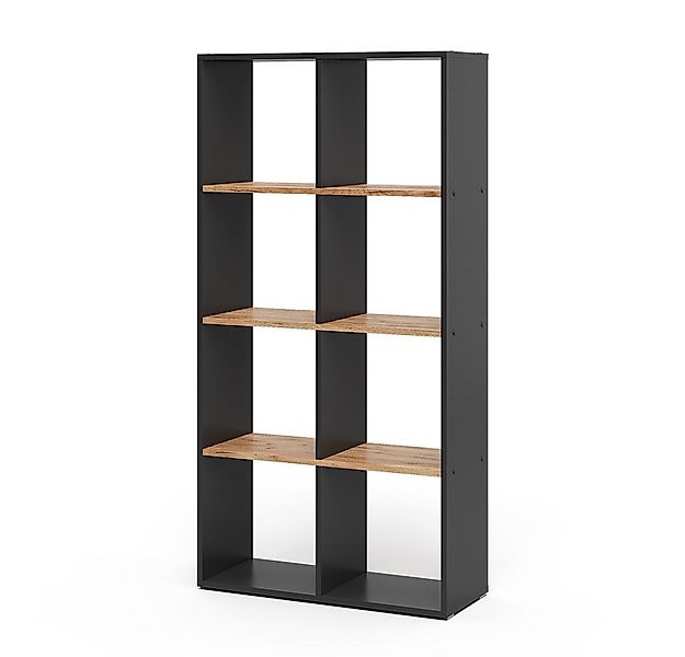 Vicco Raumteiler Scutum, Anthrazit/Goldkraft Eiche, 143 x 72 cm, 1-tlg. günstig online kaufen