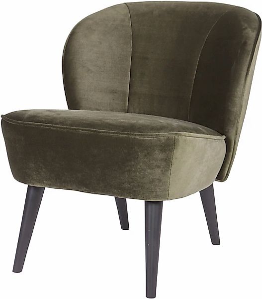 WOOOD Sessel »Sara«, weich gepolstert, 4-Fuß Gestell, H 71 cm x B 59 cm günstig online kaufen