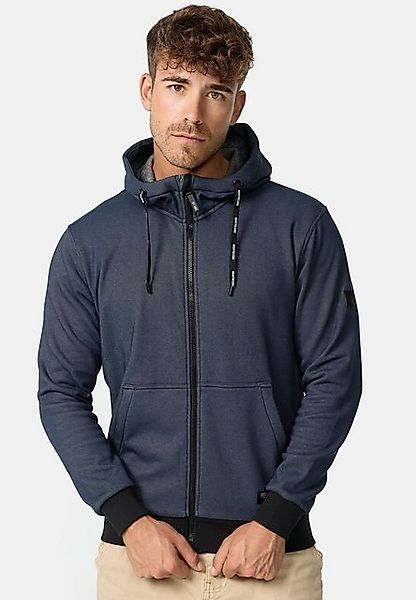 Indicode Sweatjacke INDuff mit gefütterter Kapuze günstig online kaufen