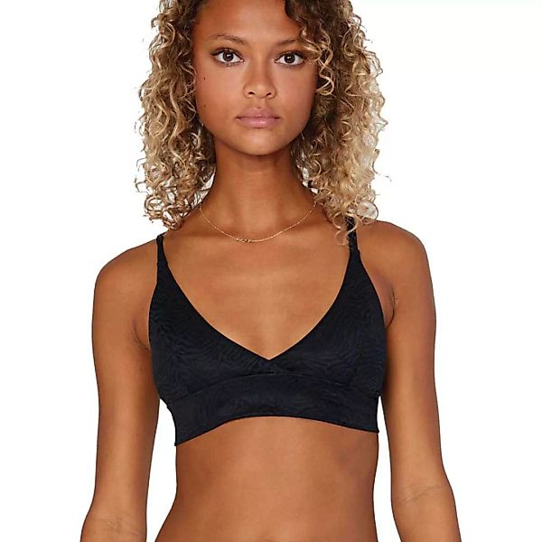 Rvca Run Wild Crossback Bikini Oberteil S True Black günstig online kaufen