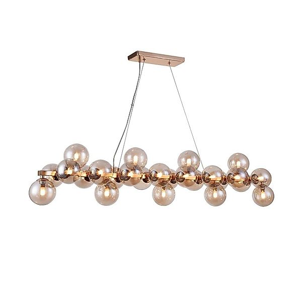 Licht-Trend Pendelleuchte Glamouröse Esstischlampe Glob 120cm günstig online kaufen