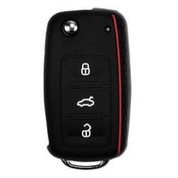 mt-key Schlüsseltasche Autoschlüssel Softcase Silikon Schutzhülle günstig online kaufen