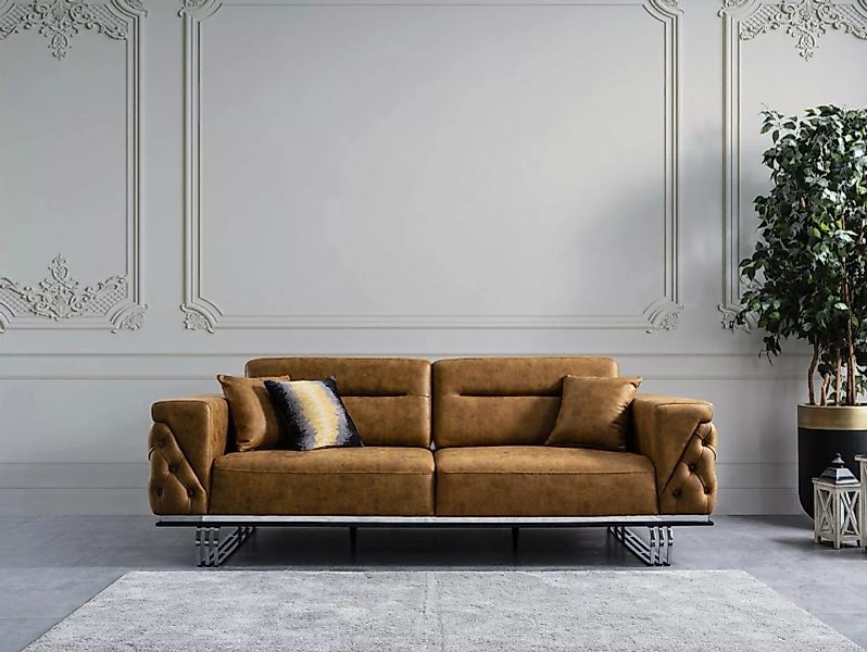 JVmoebel 3-Sitzer Sofa 3 Sitzer Wohnzimmer Design Möbel Stil Modern Neu bra günstig online kaufen