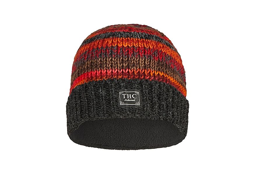 THC Natural Line Strickmütze THC Schafwoll Rollcap 815 (1 Stück, 1-St., 1 S günstig online kaufen