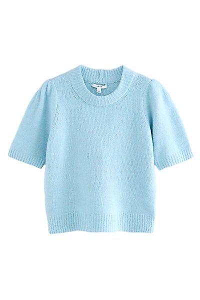 Next Kurzarmpullover Weicher, kurzärmeliger Strickpullover mit günstig online kaufen