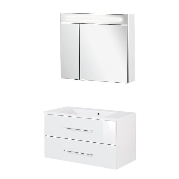 FACKELMANN Waschtisch "Waschplatz-Set B.Clever" 3 tlg. 3-teilig günstig online kaufen