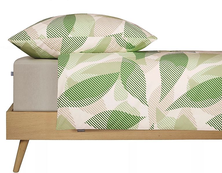 Schiesser Bettwäsche »Lea aus weicher Baumwolle mit aufwendigem Grafikprint günstig online kaufen