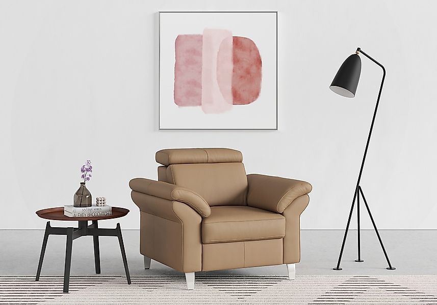 sit&more Sessel "Arngast" inklusive Federkern und Kopfteilverstellung günstig online kaufen