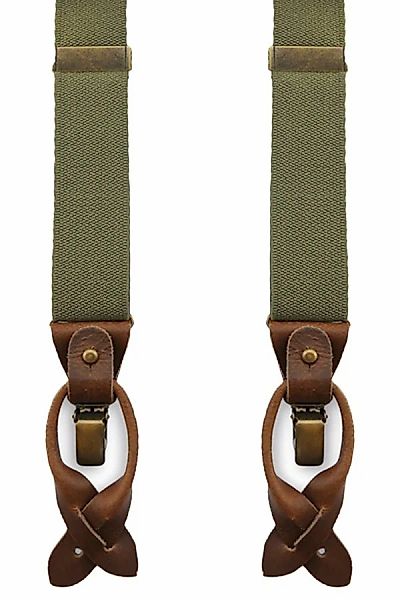 Sir Redman Luxus Hosenträger Essential Armee Grün - günstig online kaufen