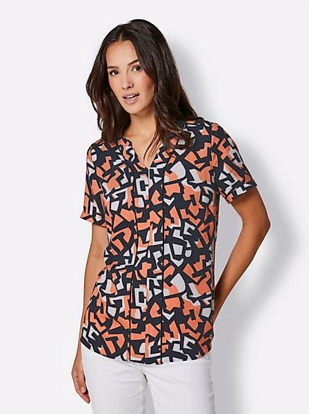 creation L Klassische Bluse Lyocell-Bluse günstig online kaufen