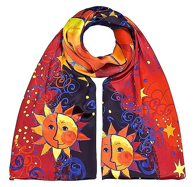 von Lilienfeld Seidenschal Schal 100% Seide Rosina Wachtmeister: Sole Kunst günstig online kaufen