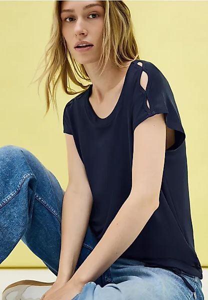 Shirt mit Cut-Out Details günstig online kaufen