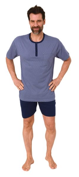Normann Pyjama Normann Herren Schlafanzug kurzarm günstig online kaufen