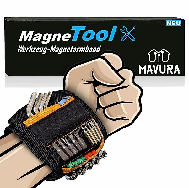 MAVURA Werkzeughalter MagneTool Werkzeug Armband Magnetisches günstig online kaufen