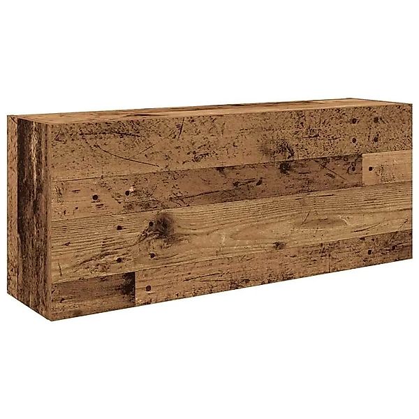 vidaXL Bad-Wandschrank Altholz-Optik 100x25x40 cm Holzwerkstoff 860110 günstig online kaufen
