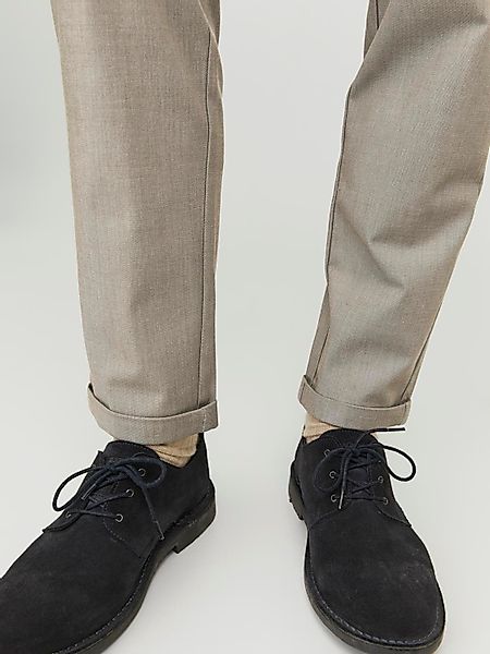 Jack & Jones Herren Chino Hose JPSTMARCO JJCONNOR - Slim Fit Beige Grau günstig online kaufen