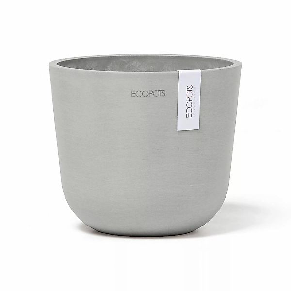 ECOPOTS Blumentopf "Oslo Mini 16 Weißgrau", für den Innenbereich günstig online kaufen