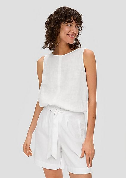 s.Oliver Muscleshirt Bluse Blusenshirt mit Rückenausschnitt günstig online kaufen